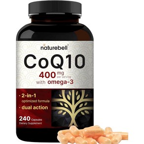 네이처벨 코큐텐 400mg 오메가3 240캡슐, 1개, 240정