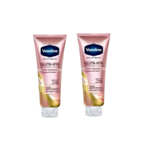 바세린 바디로션+70ml 사은품 Gluta-Hya Vaseline Lotion, 플로레스 글로우, 2개, 330ml