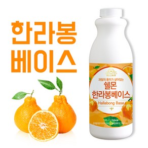 쉘몬 한라봉 음료베이스 1kg