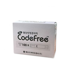 에스디 코드프리 혈당측정지 100매입, 100개, 1세트