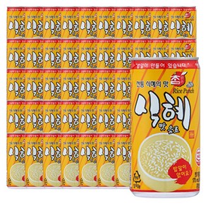 참맑은 식혜 음료 업소용 175ml 30캔 x 3박스 총90캔, 90개