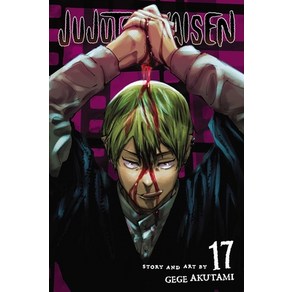 (영문도서) Jujutsu Kaisen Vol. 17: Volume 17 Papeback, Viz Media, English, 9781974732333