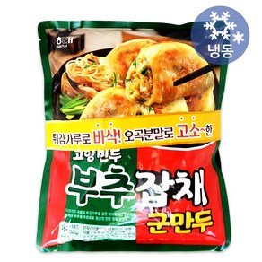 해태 고향만두 부추잡채 군만두 (390gx2개)x2개 무료배송/냉동 에어프라이어 국산 돼지고기, 1개, 1.56kg