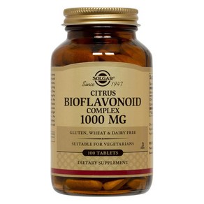 솔가 시트러스 바이오플레보노이드 컴플렉스 1000mg 타블렛 비건, 100정, 1개