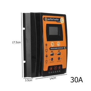 태양광충전컨트롤러 판넬 MPPT 30A 50A 70A 솔라 패널 A_12V24V30... 12V24V30A