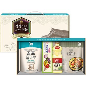 곰표4종 부침4종세트 부침가루 튀김가루 명절선물세트, 1개