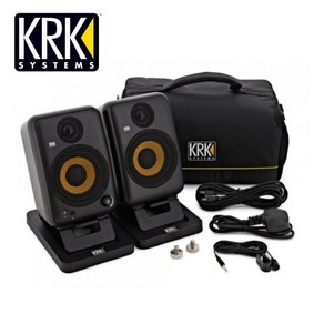 KRK 블루투스 모니터링 스피커 4인치 GoAux4 1조, 단품