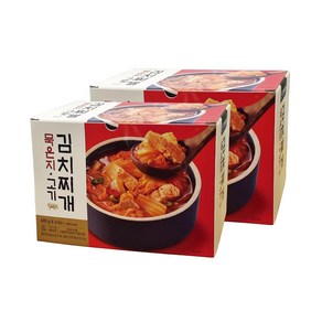 코스트코 김치도가 왕애밥상 묵은지 고기 김치찌개 2400g (600g x 4개), 8개, 600g