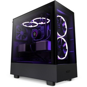 NZXT NZXT H5 Elite Matte Black 미들타워