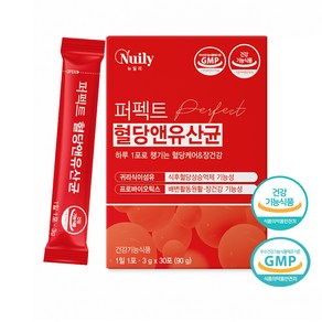 뉴일리 혈당 PBS유산균 분말 스틱 혈당 유산균 귀리식이섬유 락토바실러스 비피더스 B3, 90g, 1개