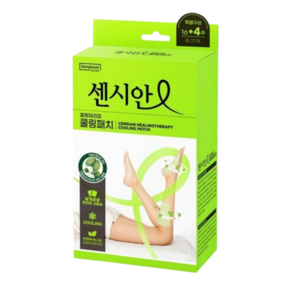 센시안 힐링테라피 쿨링패치 20매 (레그패치), 상세페이지 참조, 16개