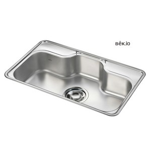 백조씽크 BEKJO DS880set(씽크볼+배수구+와이어바스켓+수세미망)