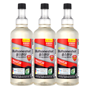 불스원샷 뉴카 0~3만km 연료첨가제 휘발유용 500ml x3개