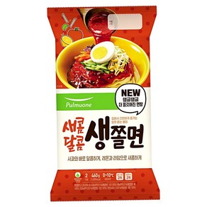 풀무원 풀무원 생쫄면 460g 4팩, 8개