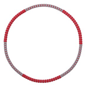 모즈핏 다이어트 스윙 훌라후프 중량조절, 1개, 레드, 1.3kg