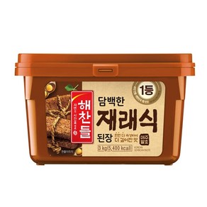 푸드 CJ해찬들 재래식된장 3kg 푸드 식자재 CJ해찬들 재래식된장 3kg, 1개