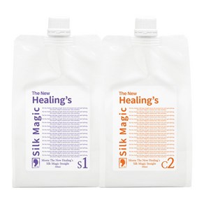 모에타 더 뉴 힐링스 실크 매직스트레이트 (손상 S) 1제+2제크림, 1개, 500ml