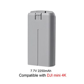 DJI 지능형 비행용 드론 교체 배터리 DJI 미니 2 미니 4K 미니 SE 미니 2 SE Lipo 2 S 7.7V 2400mAh, [04] fo DJI Mini 4K, 1개