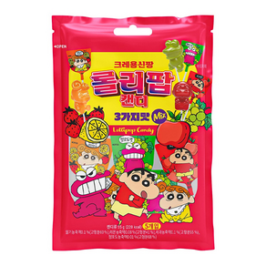 유앤아이 크레용신짱롤리팝캔디, 55g, 1개