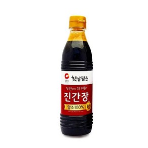 MY 청정원 두번달인 진간장(골드)500ml