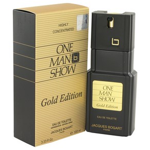 Jacques Bogat One Man Show Gold EDT Spay 100ml Men, 1개