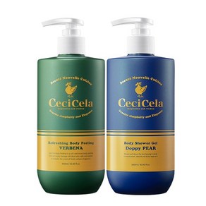 쎄씨쎌라 바디필링 500ml + 도피피어 바디샤워젤 500ml