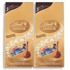 Lindt 린트 린도르 어쏘티드 트러플 밀크 초콜릿 600g 2팩