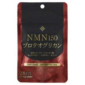 마루망 일본 NMN 영양제 150mg 프로테오글리칸 5mg 28 캡슐, 1개