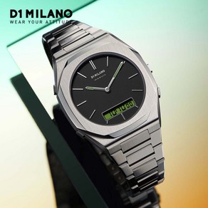 디원밀라노 D1 MILANO DGBJ01 디지털 41.5mm 남성메탈시계 백화점AS