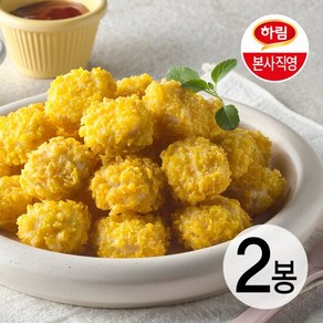 하림 아이로운 닭가슴살 팝콘 치킨 500g 2개, 1세트