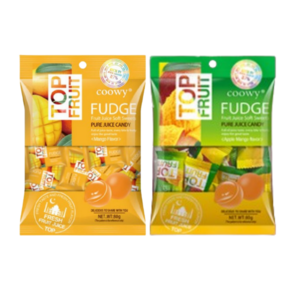 [국내배송] COOWY 탑젤리 베트남 망고젤리+애플망고젤리 세트 탑프루트 FUDGE, 1개, 160g