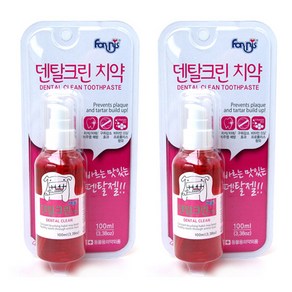 포비스 덴탈 크린 치약, 100ml, 2개