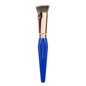 Bdellium Tools 프로페셔널 메이크업 브러시 - 골든 트라이앵글 987 플랫 탑 페이스 블렌딩 - 비건 및 부드러운 합성 섬유 버핑 아웃 메이크업용(블루 1개)