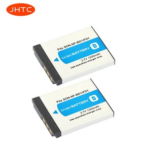 NP-FD1 NP-BD1 NP BD1 FD1 카메라 리튬 이온 배터리 소니 DSC T300 TX1 T900 T700 T500 T200 T77 T90 용 1200mAh, 04 2pcs Battey, 2개