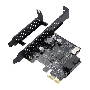 PCI-E 1X ~ USB 3.2 GEN1 5GBPS 타입 -E A- 키 확장 카드 데스크탑 PC 용 20Pin 전면 패널 인터페이스 커넥터