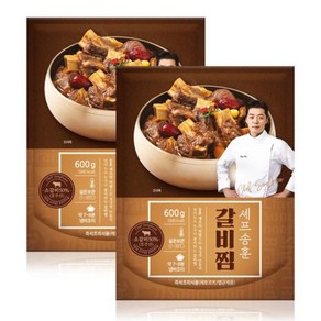 셰프송훈 전통 소갈비찜 600gx7팩, 600g, 7개