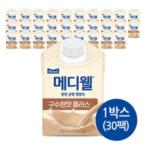 메디웰 구수한맛 플러스, 30개, 200ml