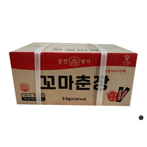 중찬명가 꼬마춘장3kg(6gX500), 3kg, 1개