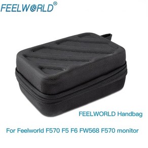 FEELWORLD 휴대용 핸드백 필월드 F570 F5 F6 FW568 F6 플러스 S55 등 5.7 인치 카메라 필드 모니터용, [01] Black, 1개