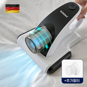 [본다츠 정품] 침구 살균 청소기 (본품+추가필터) 집먼지 진드기 UV살균 충전식, 본품+추가필터 1개