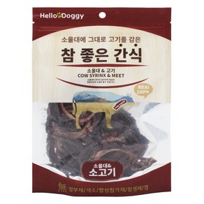 참좋은간식 소울대 강아지 간식 80g, 소고기맛, 6개