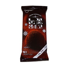 눈꽃 생초코 밀크, 1개, 40g