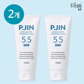 더햅 피진 약산성 클렌징 폼 150ml pH 5.5 밸런싱 클렌저 세안제, 2개