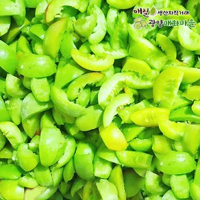 [예약판매] 청솔농장 광양매실 쪼갠매실 청매실, 1개, 3kg
