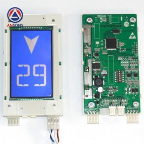 LMBS430-V3.2.2 LCD PCB LOP HOP 액정 디스플레이 보드 Ansons 엘리베이터 예비 부품 STN430 XIZI OTIS 엘리베이터 4.3 인치, 1) Blue Sceen 1pc, 1개