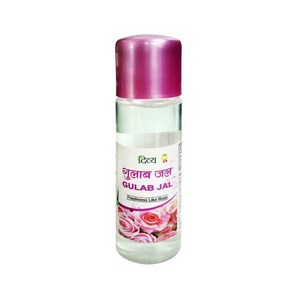 Patanjali Divya Gulab Jal 120 ml Liquid, 1개, 120ml