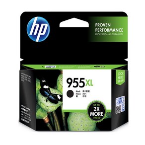 HP HP 정품잉크 HP955 L0S72AA HP955XL 검정, HP955XL L0S72AA(검정), 1개