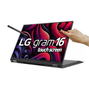 LG전자 그램 15인치 16인치 17인치 512GB RAM16G 정품윈도우포함 노트북, 블랙, 16인치360터치, i7, 1TB, 32GB, WIN11 Home