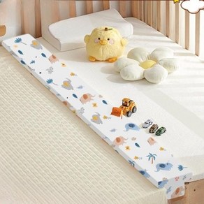 침대 틈새쿠션 틈새막이 쿠션 사이 침대 매트리스 패브릭 T자형, 정글엘리펀트 T자형 5CM