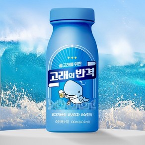 숙취해소 음료 숙취 해소제 고래의 반격 100ml 12개입, 12개